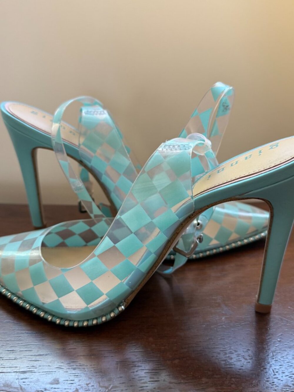Gianni Bini Women's Blue Renatay Pumps - Picture 2 of 6